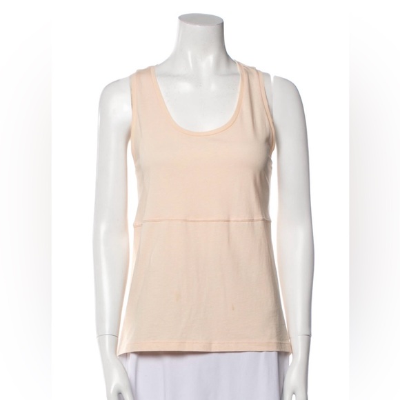 Victoria Beckham Soft Cream Tank Top - Picture 1 of 3